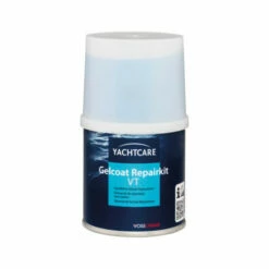 Kit De Réparation Gelcoat Yachtcare Spatulable - Crème RAL 9001 - 190g - Rouge