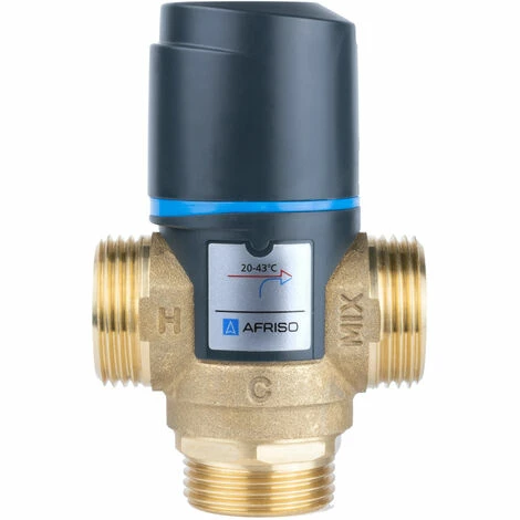 AFRISO Mitigeur Thermostatique ATM 561, DN20, G1", 20÷43°C, Kvs 2,5 M3/h 1 AFRISO Mitigeur Thermostatique ATM 561, DN20, G1", 20÷43°C, Kvs 2,5 M3/h